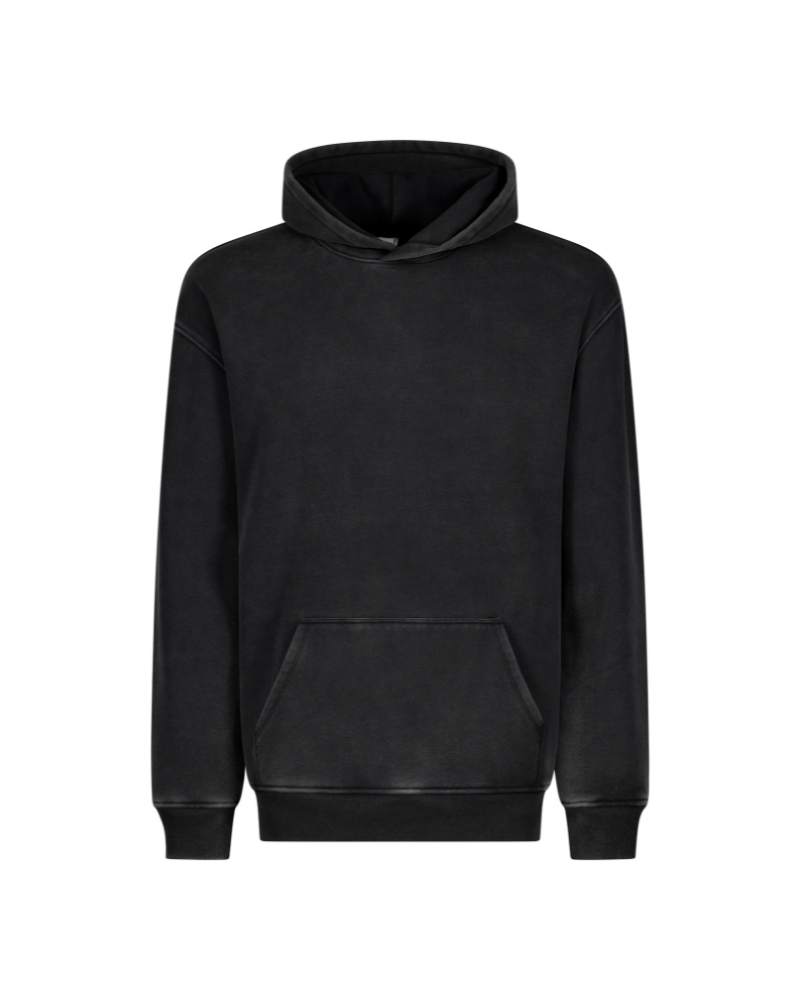 Unisex Oversized Hoodie - Washed Black
