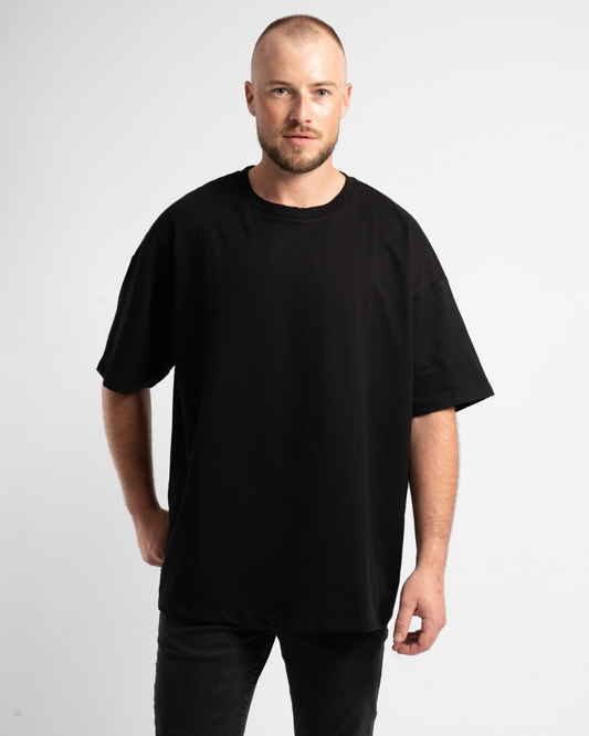 Luxe Oversized Tee - Onyx