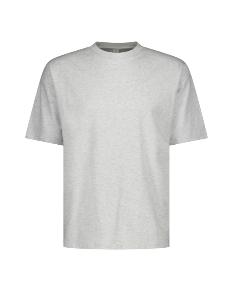 Luxe Oversized Tee - Grey Marle