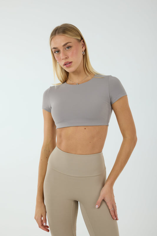 AVELINE CROP - SLATE