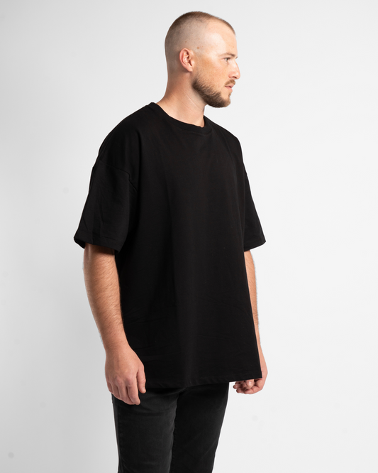 Luxe Oversized Tee - Onyx
