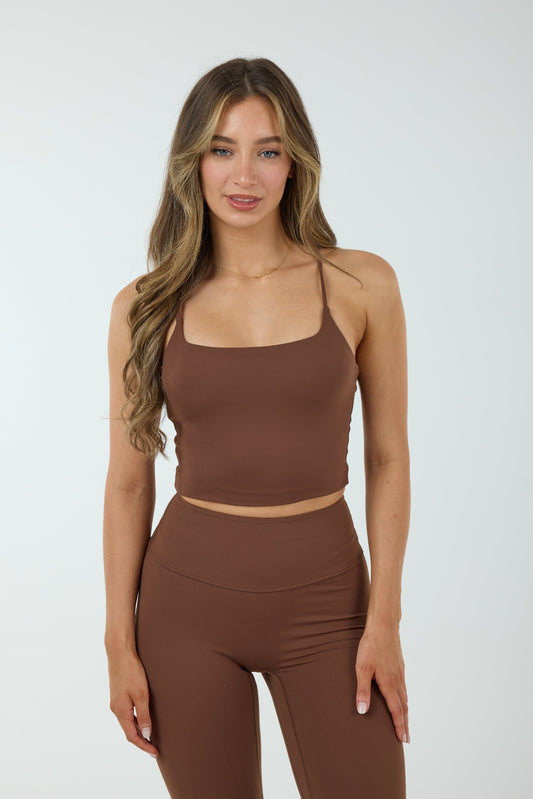 FLORENCIA TANK - MOCHA