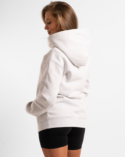 Unisex Oversized Hoodie - Grey Marle