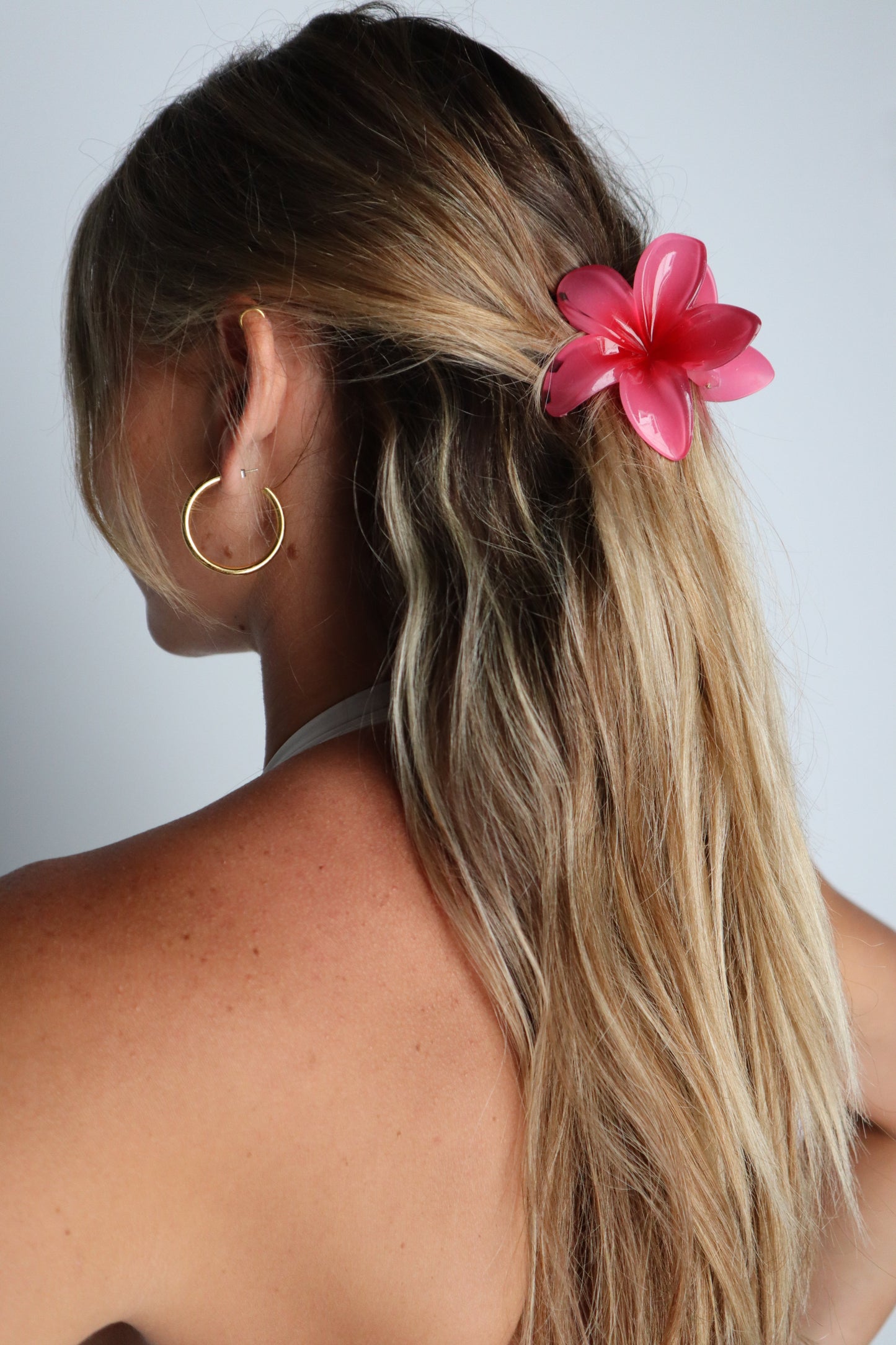 Frangipani_Hairclip_pink
