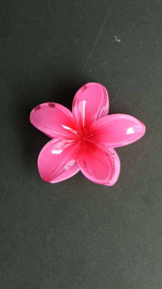 Frangipani Hawaii Hair Clip Pink